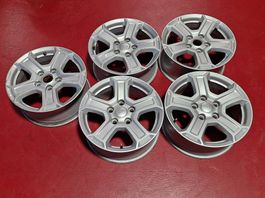 Original Jeep Felgen-Satz 17'' silber occasion / neuwertig