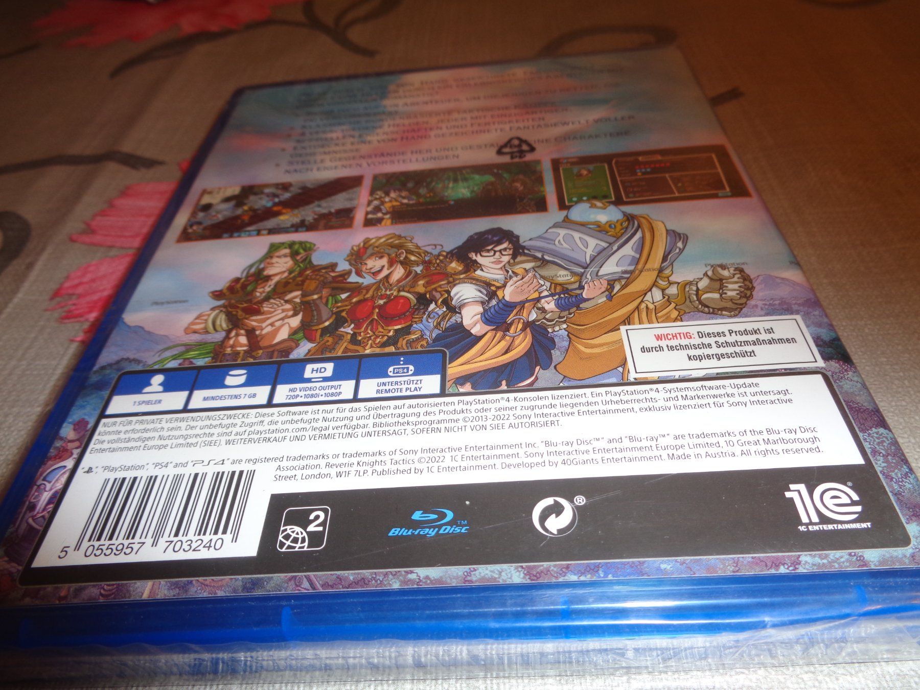Spiele: Reverie Knights Tactics PS4 NEUWARE – Neu und originalverpackt aus Olten von Disc-Ausverkauf 1