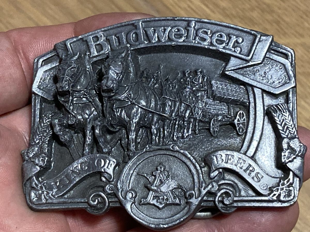 Budweiser Fibbie per cinture: Gurtschnalle USA Western Budweiser – Nuovo (secondo la descrizione) da Boll venduto da Jopp1 1