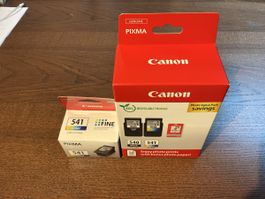 Canon Druckerpatronen PG-540 CL-541 Set und Einzelpackung