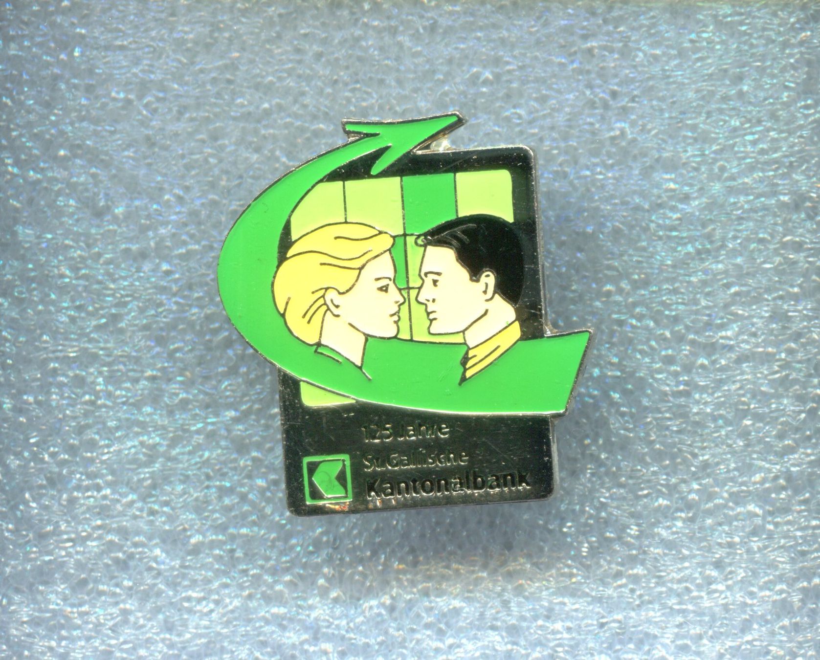 Placchette & Badge: St.Galler  Kantonalbank – Usato da Winterthur venduto da Sammleroase