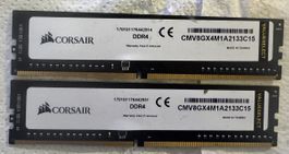 RAM Corsair ValueSelect 2x 8GB DDR4 2133MHz gebraucht