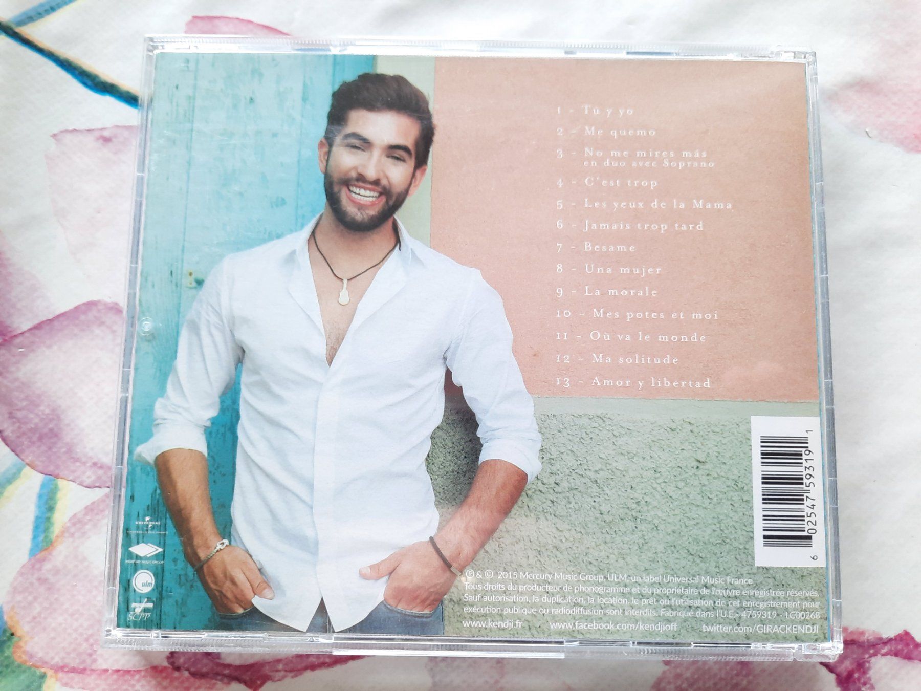 CDs: CD Kendji Girac - Ensemble – D'occasion à Pully par bro_n52j 1