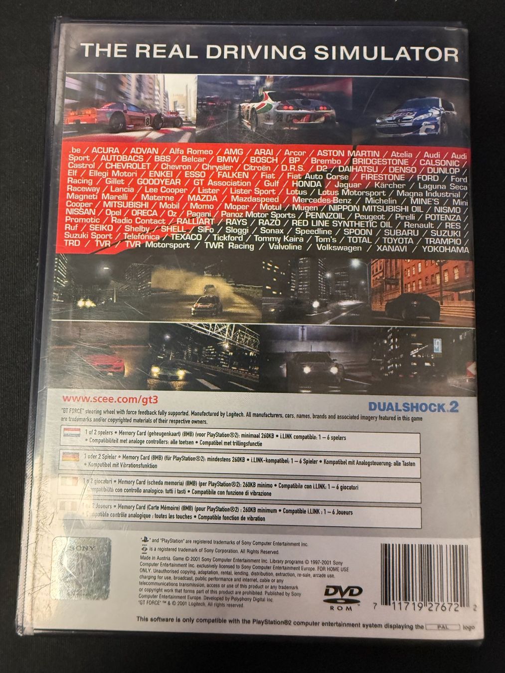Sony Spiele: Gran Turismo 3 The Real Driving Simulator A-spec - PS2 – Gebraucht aus Pont-de-la-Morge von Darfal 2