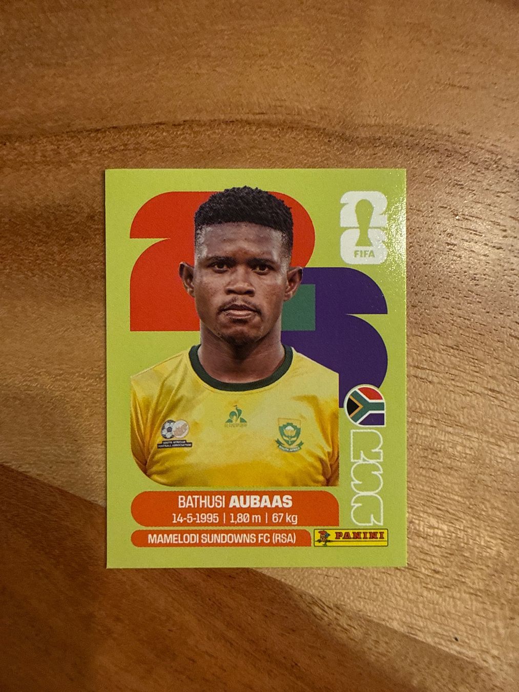 Panini Carte collezionabili: WM 2026 Panini Sticker Bathusi Aubaas RSA 14 – Usato da Winterthur venduto da ylaura
