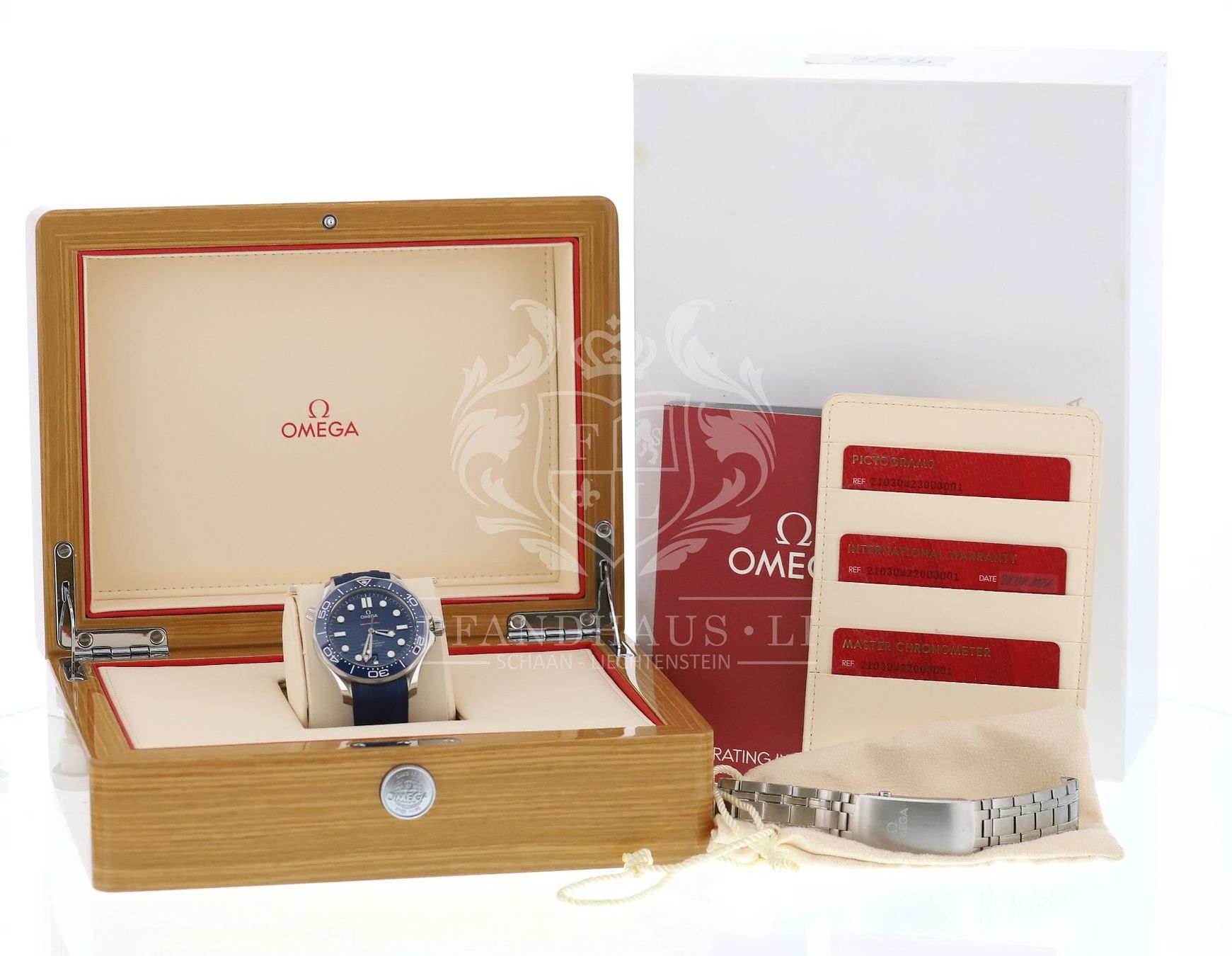 Omega Orologi: OMEGA SEAMASTER DIVER 300 IV FULL SET – Usato da Schaan venduto da Pfandhaus-LI 9