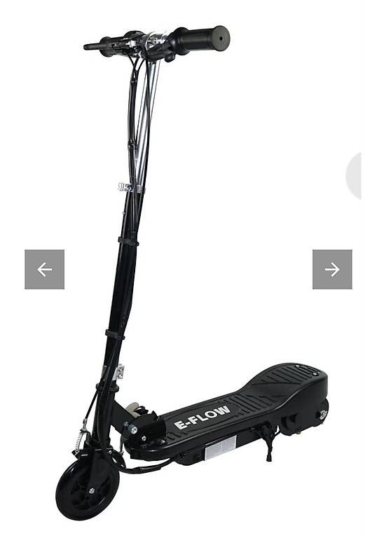 Veicoli elettrici: E-Flow Elektro-Scooter schwarz – Nuovo e nell'imballaggio originale da Bern venduto da Style_Cycle 1