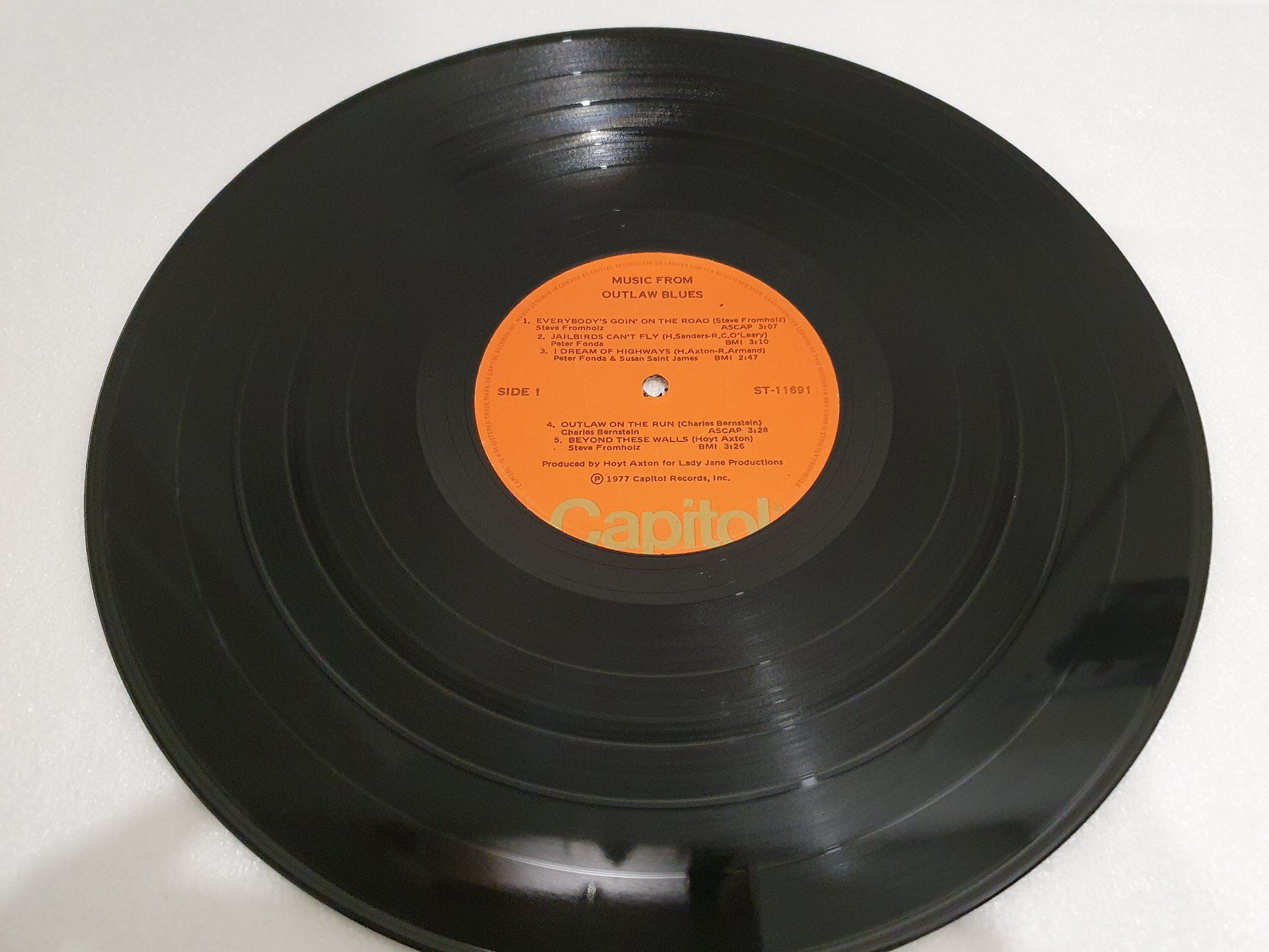 Dischi in vinile: Music From Outlaw Blues – Usato da Uster venduto da Vinyl-Leidenschaft 4