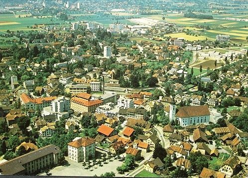 Ansichtskarten: Flugaufnahme Wohlen AG – Gebraucht aus Jona von philajona