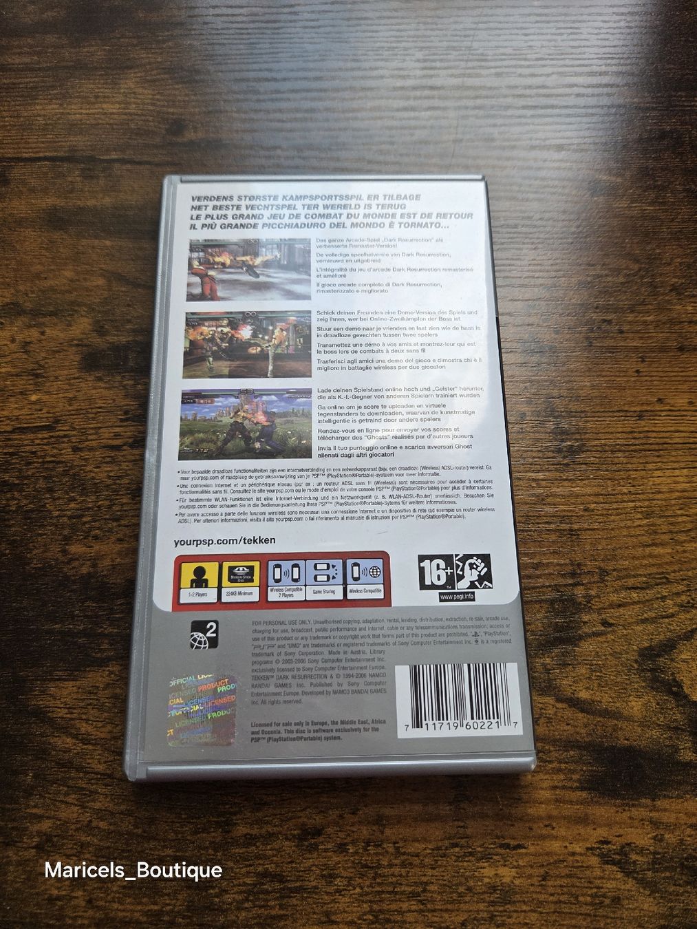 Jeux: Tekken Dark Resurrection PSP UMD Platinum Game – D'occasion à Winterthur par Maricels_Boutique 2