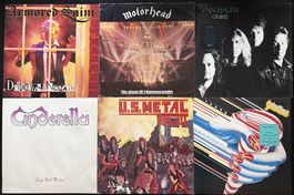 24 LP Vinyl Paket Sammlung – Hard Rock, Heavy Metal