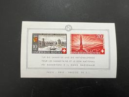 Pro Patria Nr. 19 Block **  (5399)