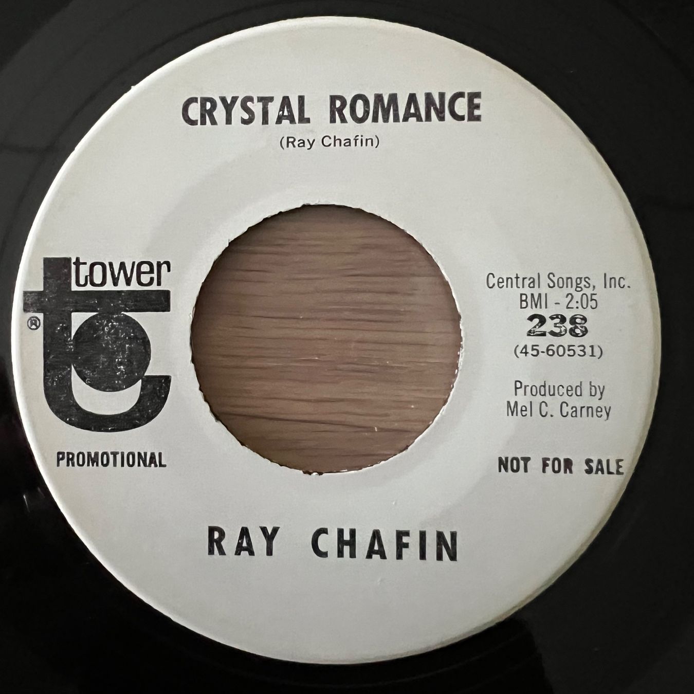 Dischi in vinile: Ray Chafin - Crystal Romance / US-Promo 1966 – Usato da Gais venduto da soundcave57
