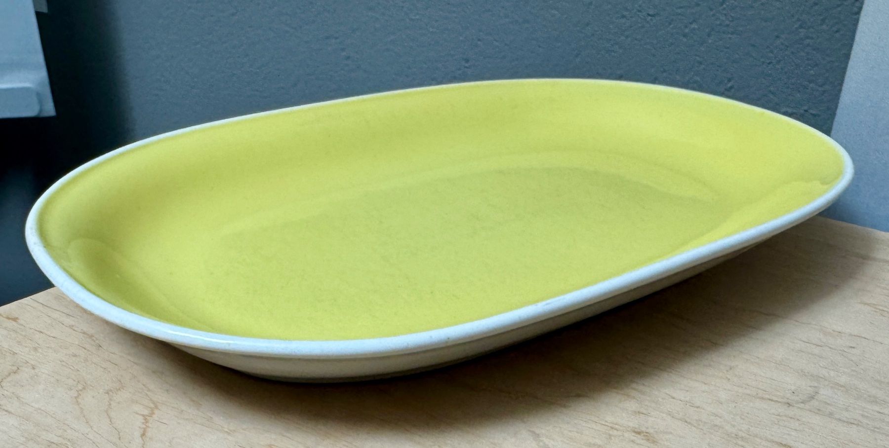 Rössler Piatti di portata: Rössler Schale Platte 32 cm gelb Servierschale – Usato da Rothrist venduto da Luckywinner
