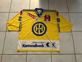 HCD HC Davos Trikot | #28 Sandy Jeannin | 99/00 | Grösse XL