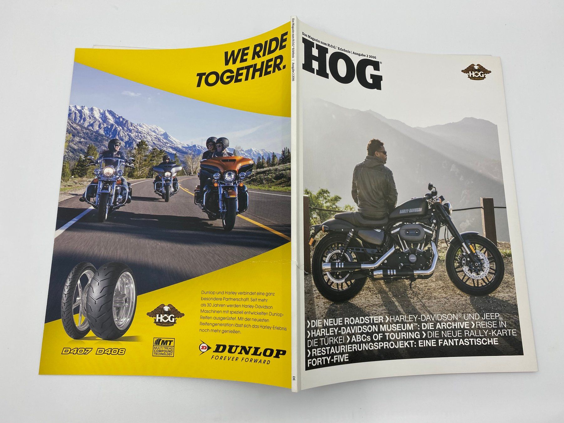 Riviste & Magazine: Harley Owners Group HOG Magazine 2016 – Usato da Langwiesen venduto da Restposten-24 4