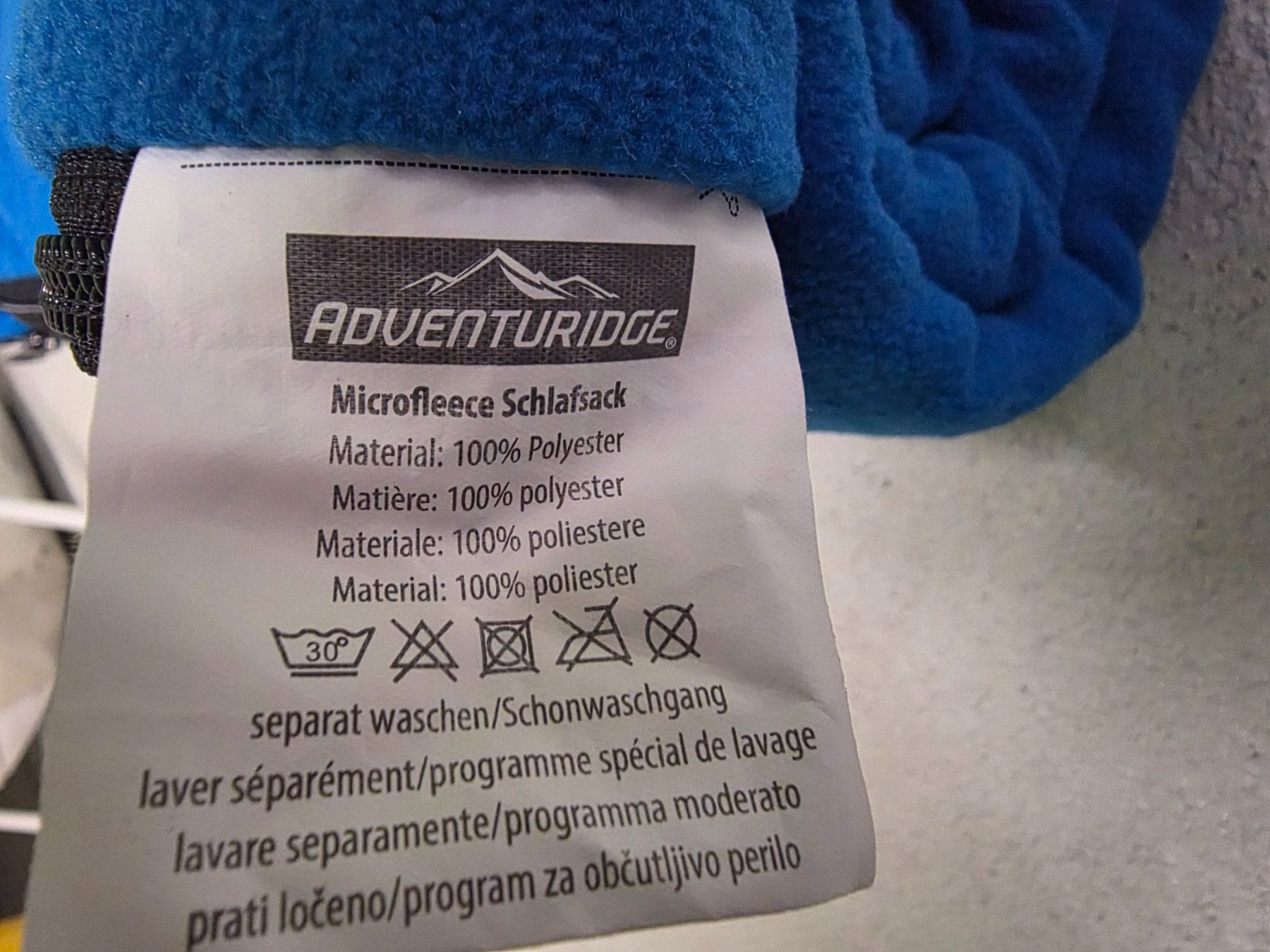 Sacchi a pelo: Microfleese Schlafsack – Usato da Thun venduto da morasker 1