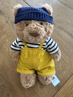 Jellycat Bartholomew Seafarer Bear – neu mit Etiketten