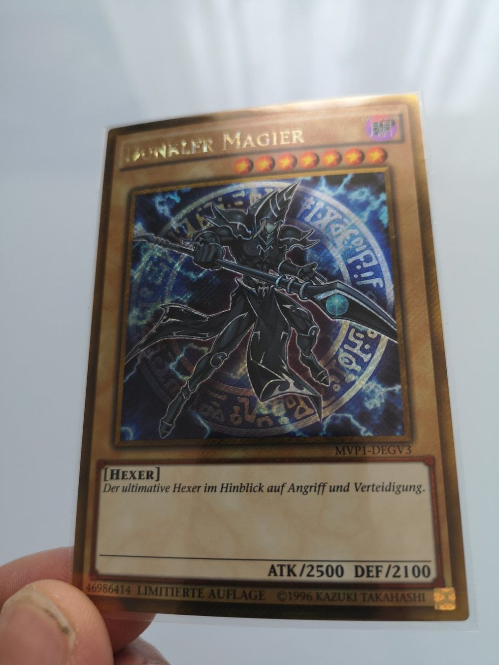 Yugioh Carte collezionabili: Dunkler Magier Gold-SR Mint Limitiert – Nuovo e nell'imballaggio originale da Boswil venduto da ShoppingCenterCity 5