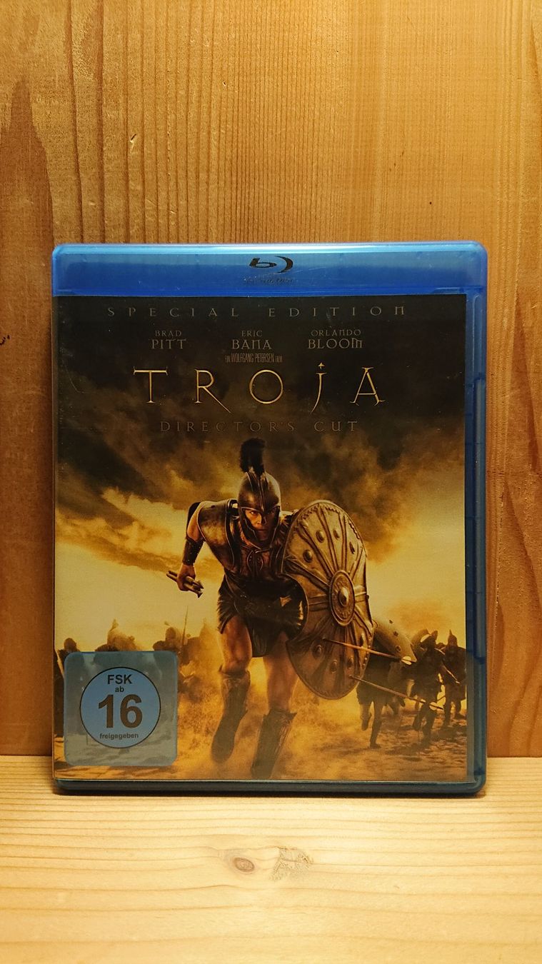 Alle DVDs: TROJA Blu-Ray mit Brad Pitt – Gebraucht aus Wilderswil von Exebub