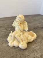 Kerzenhalter mit Engel Figur