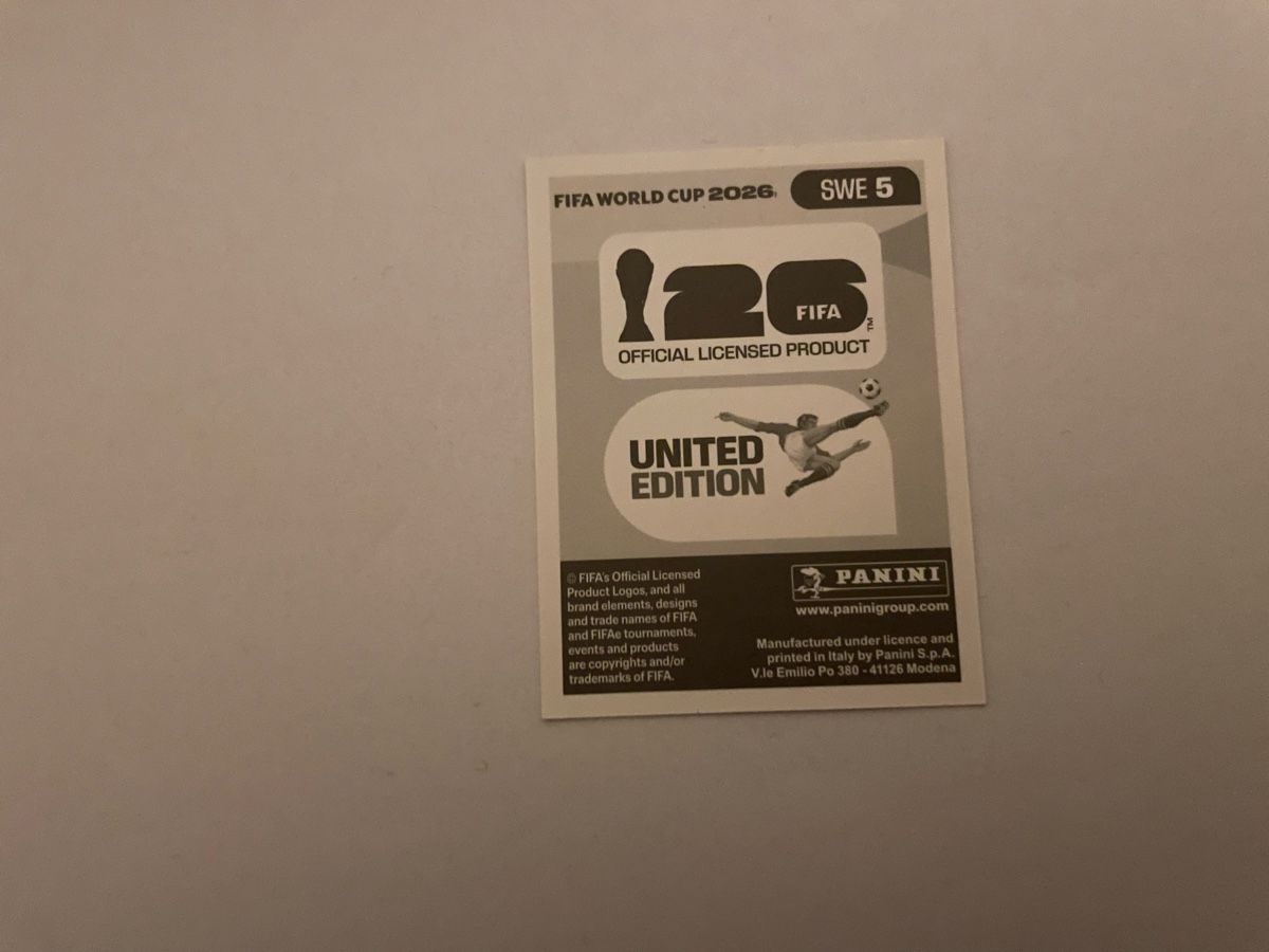 Panini Carte collezionabili: FIFA WM 2026 Emil Holm SWE 5 – Nuovo (secondo la descrizione) da Winterthur venduto da Cobraforce 1