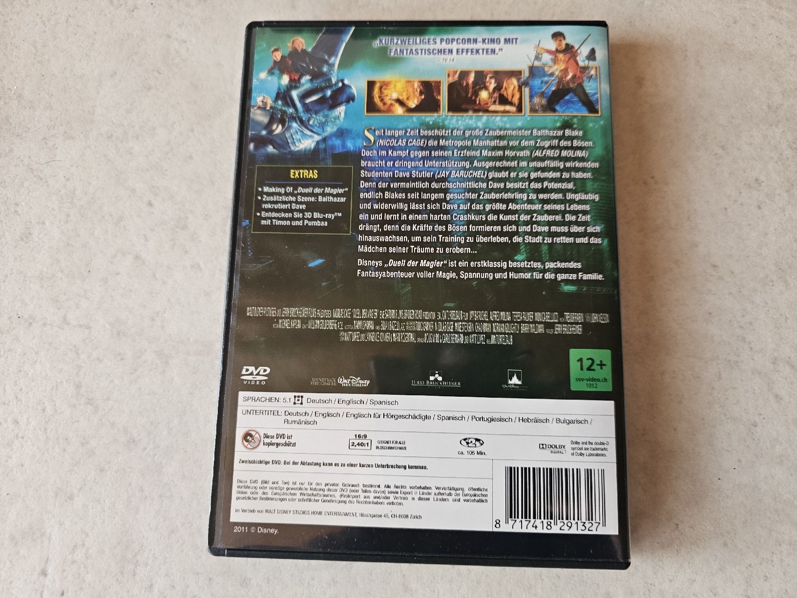 Tutti i DVDs: Duell der Magier – Usato da Schneisingen venduto da backstore24 1