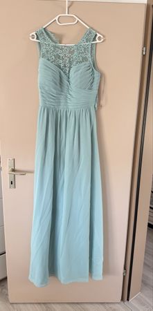 Vera Mont Kleid, Gr. 40, mint Farbe, mit Spitze, neu!