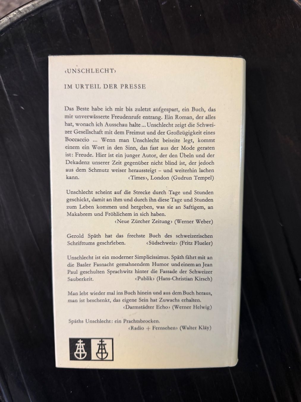 Libri: Gerold Späth: Balzapf – Usato da Dietikon venduto da Buchantiqdietikon 1