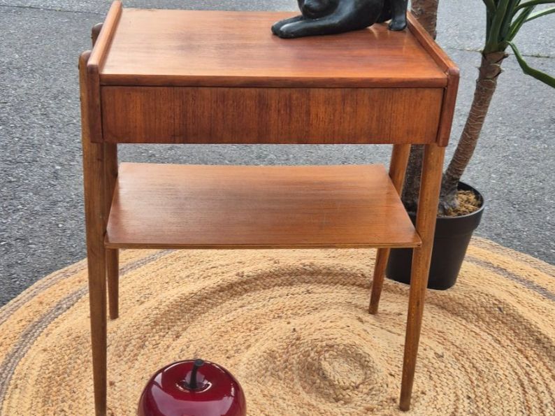 Nachttische: Table de nuit suédoise AB CARLSTROM années 1970 – Gebraucht aus Fully von tameab 5