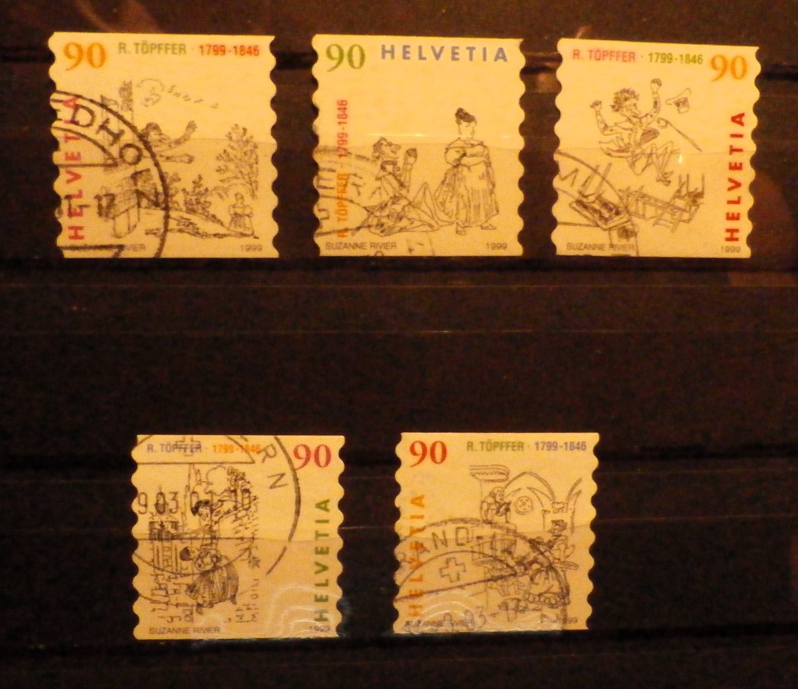 Alle Briefmarken: CH Sondermarken Comics – Gebraucht aus Kehrsatz von Bernherb2 1