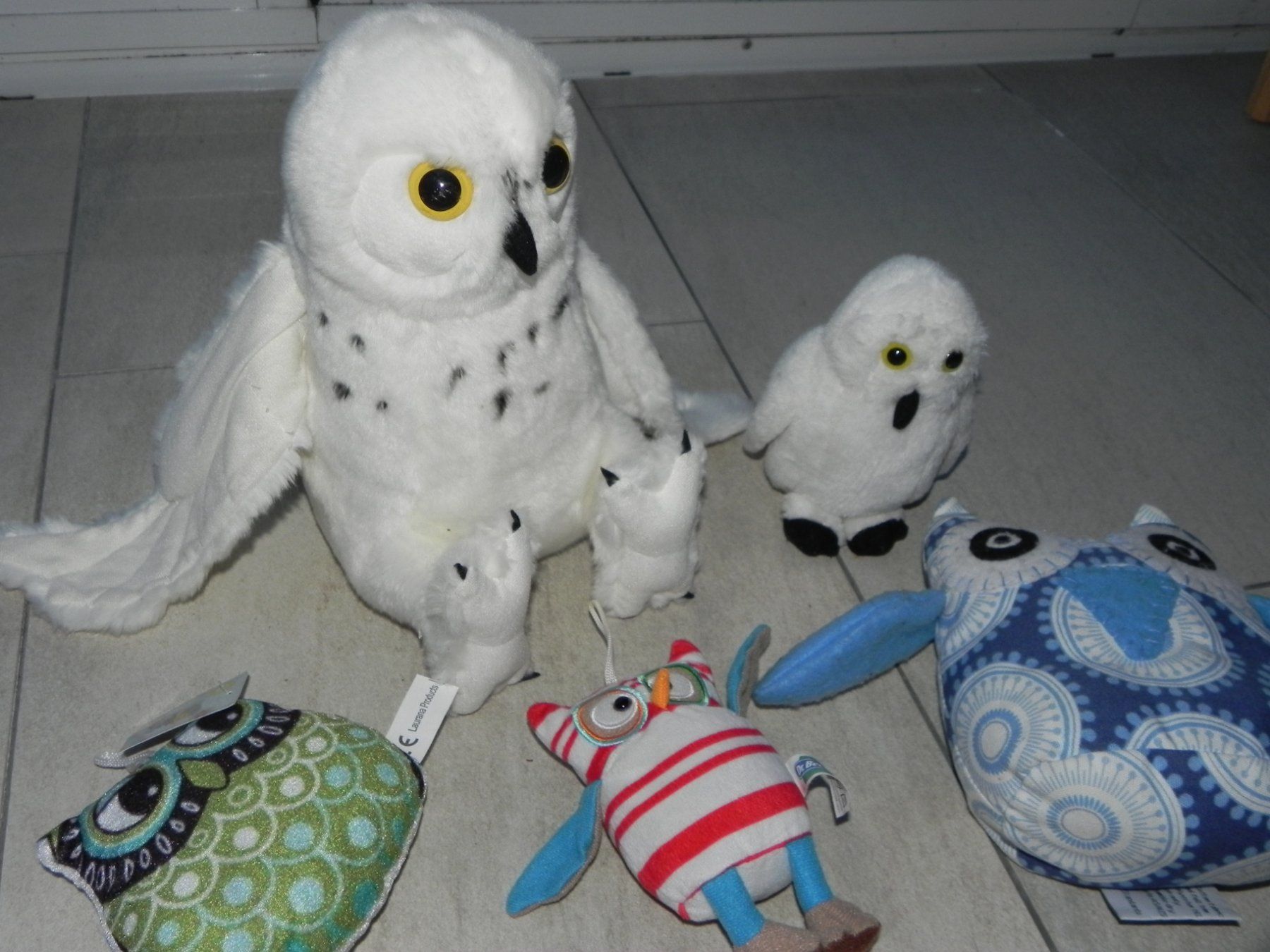 Spielzeuge: Eulen Set Stofftiere Kuscheltiere 5 Stk – Gebraucht aus Stallikon von pcerny16 3
