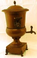 russischer Samowar, antike Kaffeemaschine, 300 Jahre alt