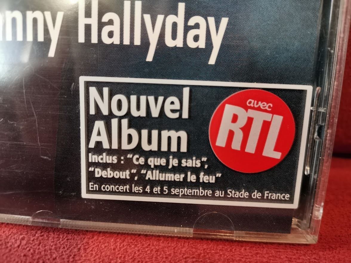 CD: Johnny Hallyday CD Ce que je sais – Usato da Zofingen venduto da noise123 5