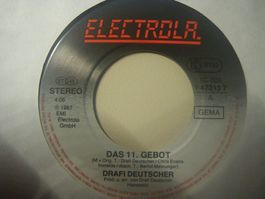 Vinyl-Single Drafi Deutscher - das 11. Gebot