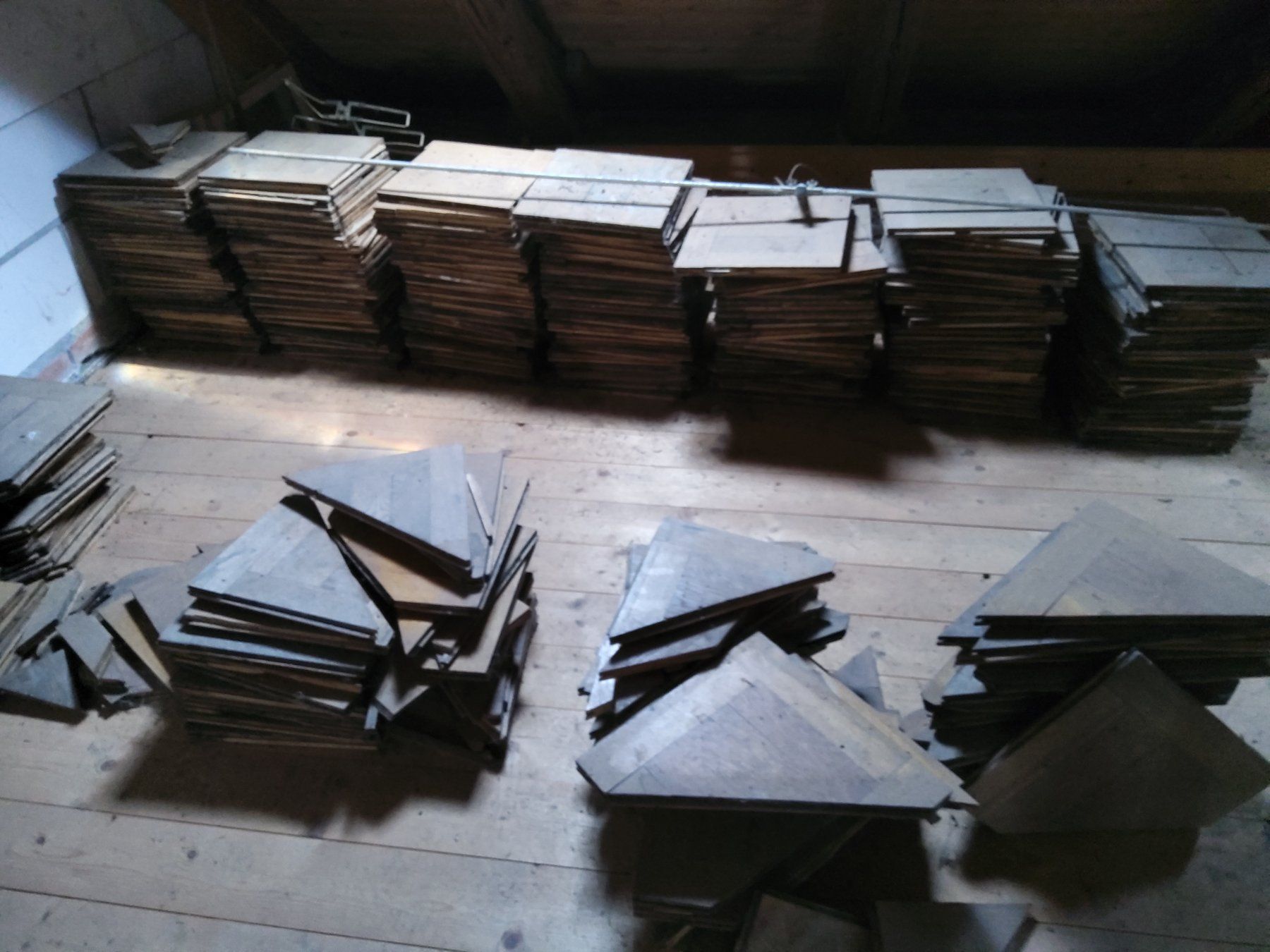 Holzartikel: antiker Eichenparkett - ca 20 m2 – Gebraucht aus Bischofszell von Joachim-115 1