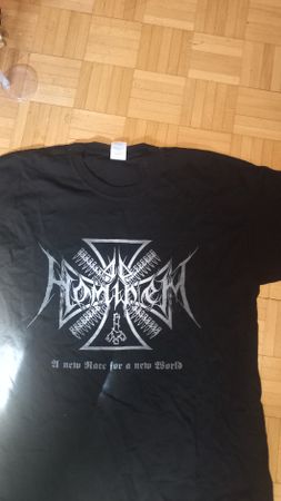Ad Hominem Vintage 2003 T-Shirt XL Black Metal 