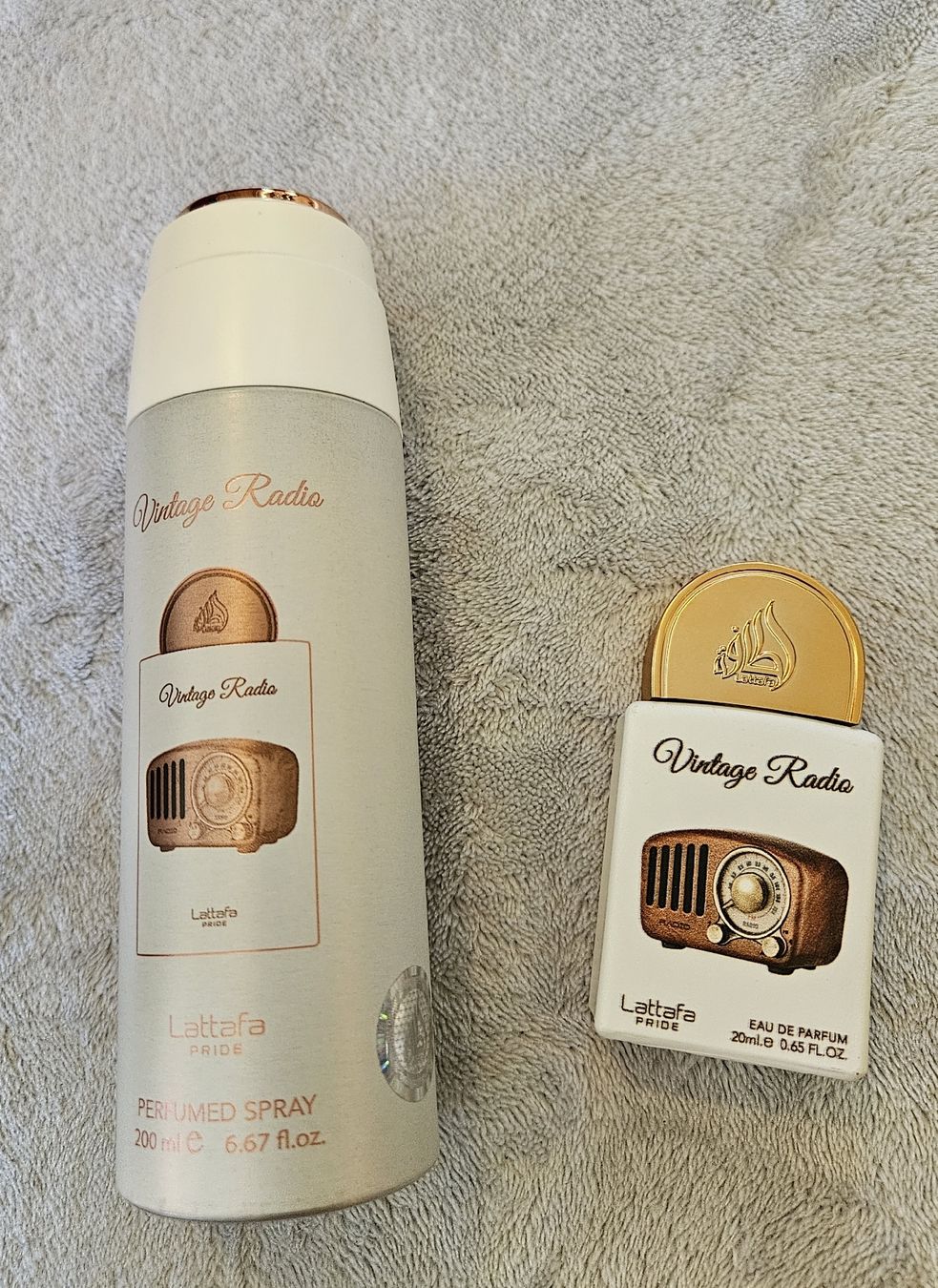 Lattafa Profumi & Eau de Toilette: Lattafa Pride "Vintage Radio" Duo Set – Nuovo (secondo la descrizione) da Gryon venduto da Mike_Decants 1