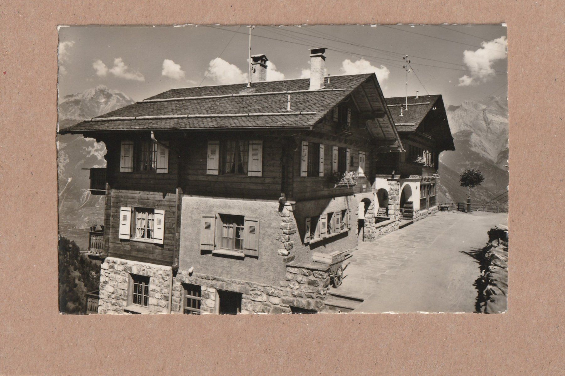 Cartoline postali: AK Isérables 1949 – Usato da Würenlingen venduto da wetroki