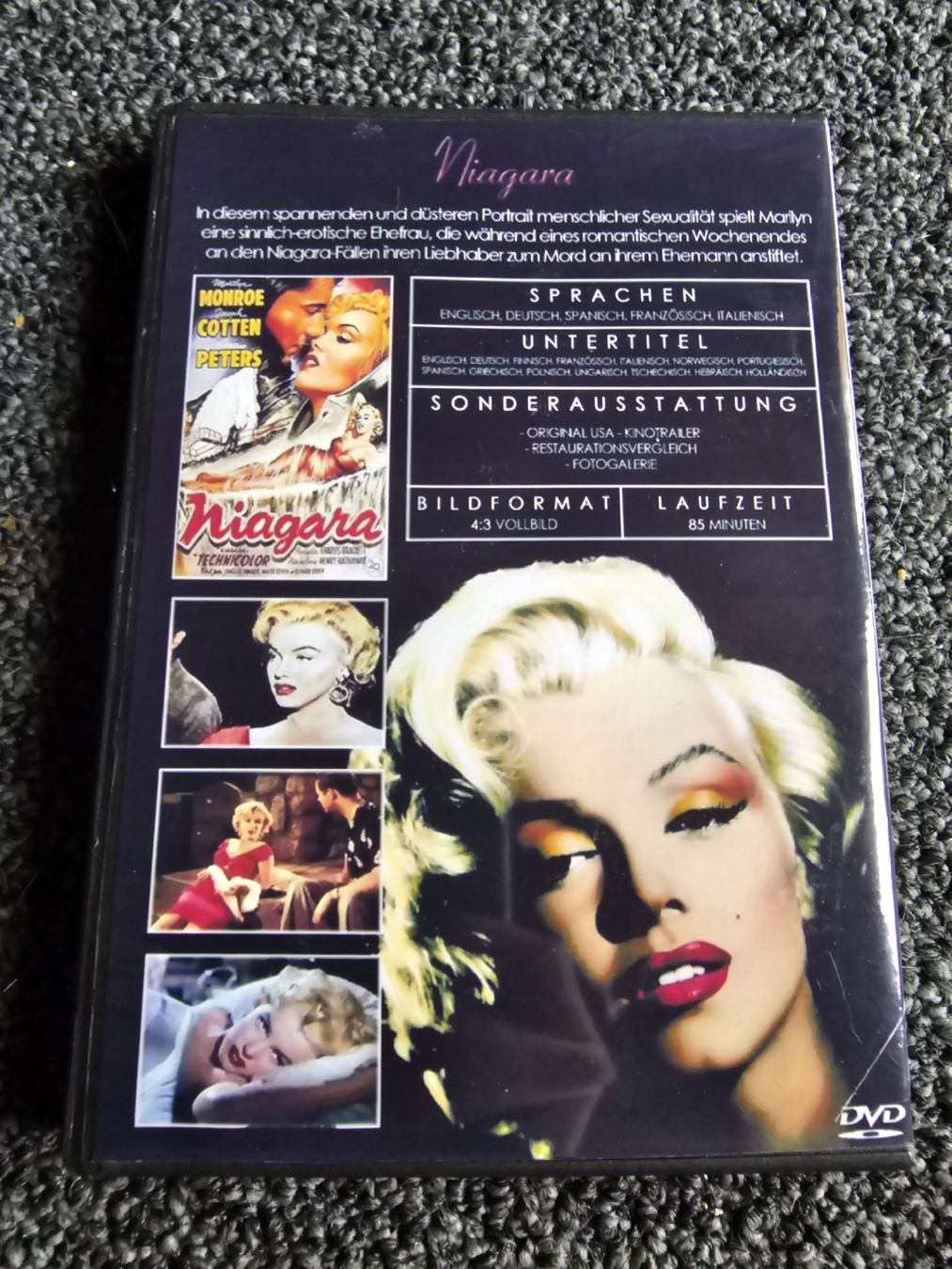 Alle DVDs: Niagara Marilyn Monroe (22264) – Gebraucht aus Ruswil von jan_bxl5 1