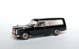 Tin Wizard Mercedes Bestattungswagen, Resin & Weißmet., 1/43