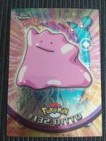 Pokemon Ditto Holo Topps Chrome Series 2 vintage 2000