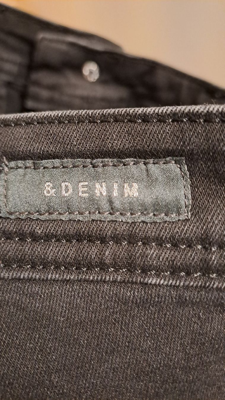 H&M Jeans: Jeans noir Denim Taille 36 – Gebraucht aus Rolle von Loutre84 4