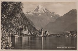 0101 - Postkarte / Ansichtskarte - Flüelen mit Bristenstock