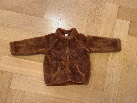 Veste peluche mi-saison Marron 80