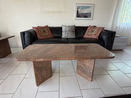 Sofatische Granit, 3er Kombination, sehr robuste Qualität