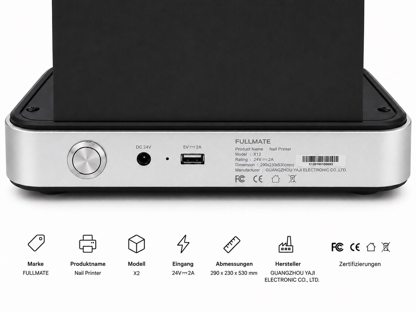 Drucker: FULLMATE X12 Professioneller Nageldrucker – Gebraucht aus Aarberg von LovelyThings_ 4