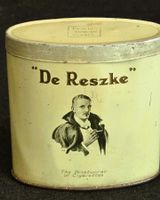 Zigaretten Blechdose Cigarettes De Reszke Minors Boîte tôle