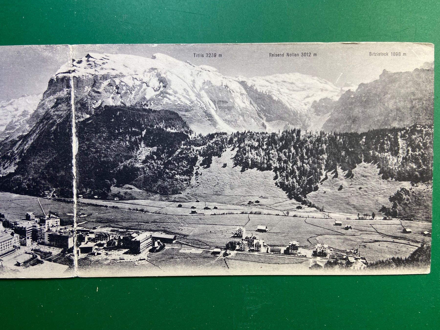 Cartoline postali: Panorama von Engelberg - Doppelkarte – Usato da Steg VS venduto da _vinci_