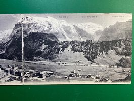 Panorama von Engelberg - Doppelkarte